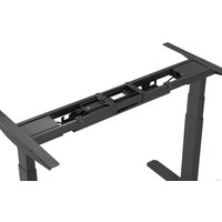 Стол для работы стоя ErgoSmart Wooden Unique Ergo Desk 1300х750х27 мм (дуб мореный/черный)