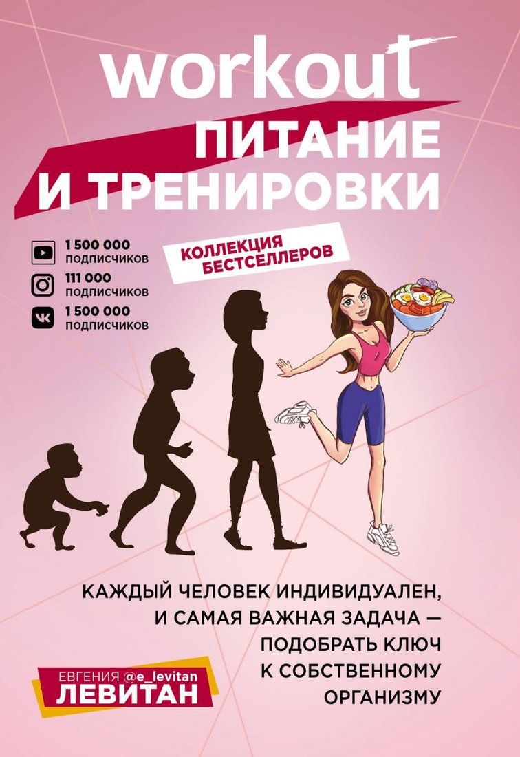 

Книга издательства Эксмо. Workout. Питание и тренировки (Левитан Е.)