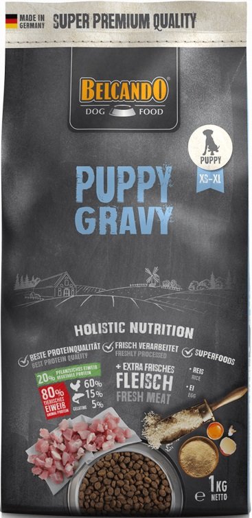 

Сухой корм для собак Belcando Puppy Gravy 1 кг