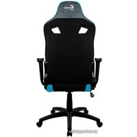 Игровое (геймерское) кресло AeroCool Count Steel Blue (черный/синий)