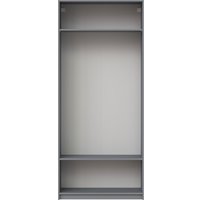 Шкаф-купе Mio Tesoro Макс 100x36x233 2.06.07.260.4 (серый)