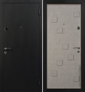 Стальная Линия Метро-М для квартиры 80 (серая лазурь)