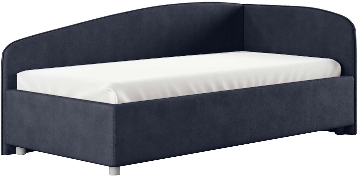 Кровать Сонум Paola R 90x200 (замша синий)