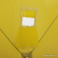 Палатка для зимней рыбалки Helios Куб Premium HS-WSCI-P-180YG (зимняя, утепленная)