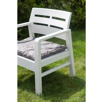 Набор садовой мебели Ipae Progarden LOM05CCB (белый)