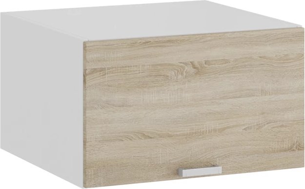 

Шкаф навесной Трия Гранита 1В6ГП с одной откидной дверью (белый/дуб сонома)