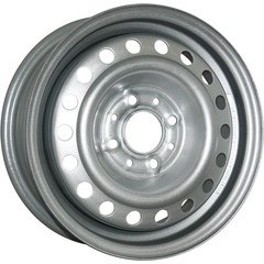 Штампованные диски Eurodisk 53B35B ED 14x5.5" 4x98мм DIA 58.6мм ET 35мм Silver