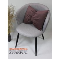 Декоративная подушка Matex Itaka Line 60-963 (розовато-коричневый)