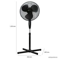 Вентилятор Clatronic VL 3603 S (черный)