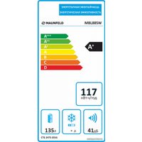 Однокамерный холодильник MAUNFELD MBL88SW