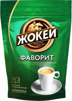 

Кофе Жокей Фаворит растворимый 150 г