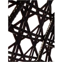 Подвесное кресло M-Group Для двоих Люкс 11510209 (коричневый ротанг/серая подушка)