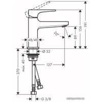 Смеситель Hansgrohe Metropol 32500140