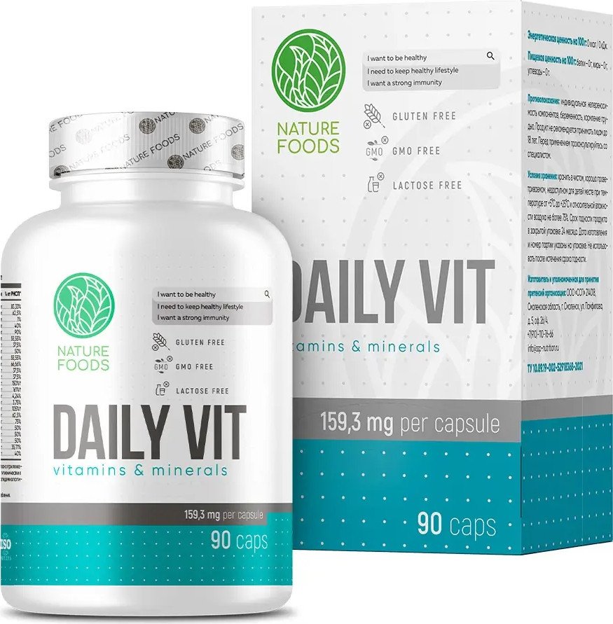 Комплекс Nature Foods Daily Vit