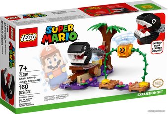 Конструктор LEGO Super Mario 71381 Кусалкин на цепи — встреча в джунглях