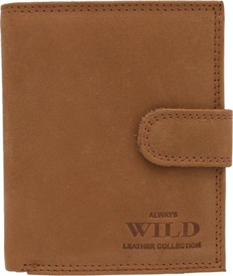 Портмоне с автодокументами Always Wild CZ-13L-HLF (коньячный)