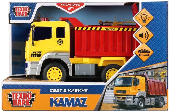 

Самосвал Технопарк KAMAZ KAM-17PL-DUM