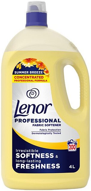 Кондиционер для белья Lenor Professional Summer Breeze 4 л