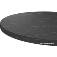 Журнальный столик Sheffilton SHT-TU29/H36/ЛДСП 60 (черный муар/камень пьетра гриджио черный)