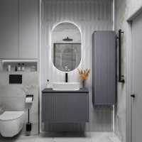  Grossman Тумба под умывальник Кристалл-80 108043