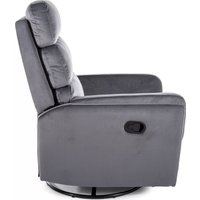 Кресло-глайдер Signal Argos Velvet (серый)
