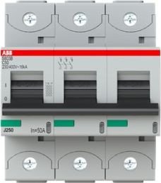 

Выключатель автоматический ABB S803B-C50 3P C 50A 16kA 4.5M 2CCS813001R0504