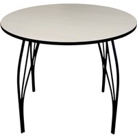 Кухонный стол Arvento Флок круглый D900 (бодега)