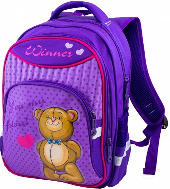 Детский рюкзак Winner 906 (фиолетовый)