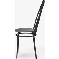 Стул Mio Tesoro Тюльпан (серый/черный)