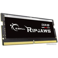 Оперативная память G.Skill Ripjaws 16ГБ DDR5 SODIMM 4800МГц F5-4800S4039A16GX1-RS