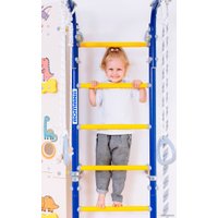 Детский спортивный комплекс Romana Next Skalolaz 01.21.8.06.490.03.00-24 + 6.08.00 (синий/желтый)