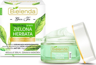 

Bielenda Крем для лица Green tea Регулирующий ночной для проблемной кожи 50 мл