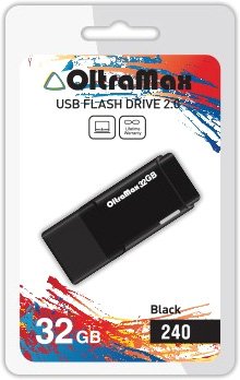 

USB Flash OltraMax 240 32GB (черный) [OM-32GB-240-Black]