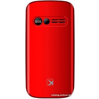 Телефон TeXet TM-B227 (красный)