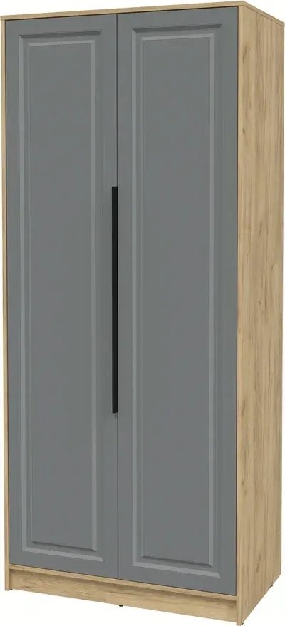 

Шкаф распашной Интерлиния Концепт КТ-Ш2 Деко (дуб золотой/серый)