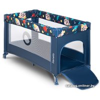 Игровой манеж Lionelo Stefi (темно-синий)