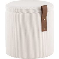 Пуфик Stool Group Руни XS с ящиком 24A2064CG-S-16 (вельвет белый)