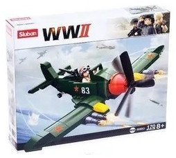 

Конструктор Sluban Армия. Боевой самолет 4192623