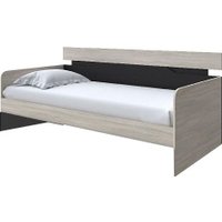 Кровать-тахта PROxSON Milton 120x190 (ясень шимо светлый/черный)