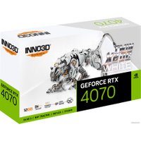 Видеокарта Inno3D GeForce RTX 4070 Twin X2 OC White N40702-126XX-183052V