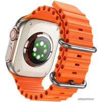 Умные часы Hoco Y12 Ultra (титановое золото) в Могилеве