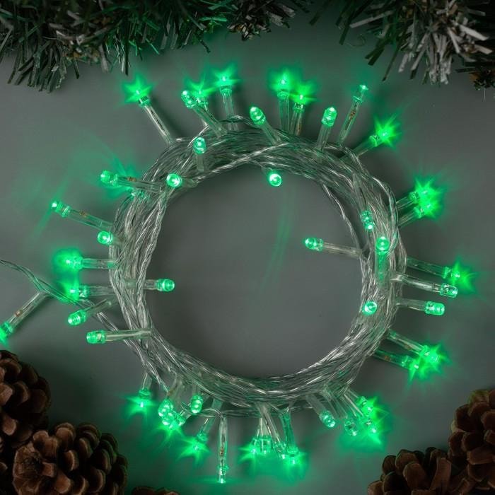 

Новогодняя гирлянда Luazon Нить 50 LED 5м (зеленый) 3556761