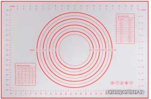 Коврик для выпечки Мультидом VL80-376