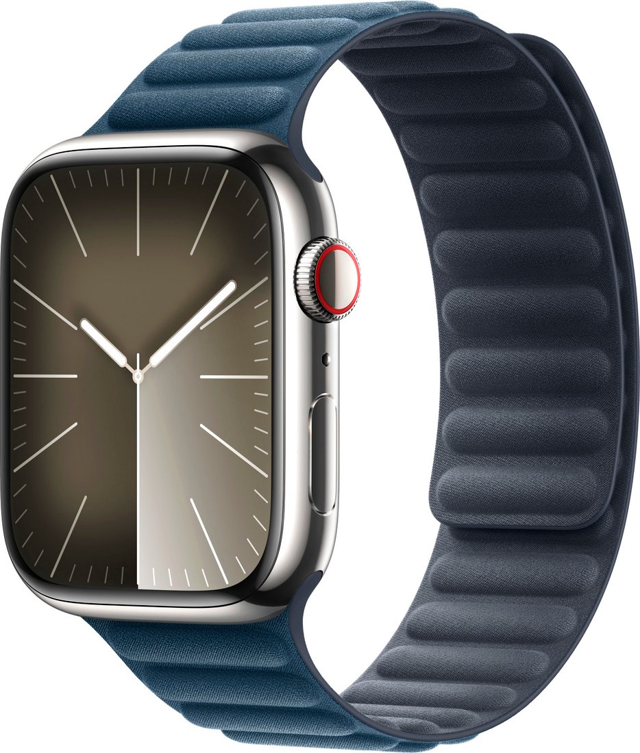 

Ремешок Apple Magnetic Link MTJ93 (45 мм, синий омут, размер S/M)