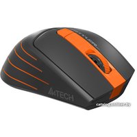 Мышь A4Tech Fstyler FG30S (серый/оранжевый)