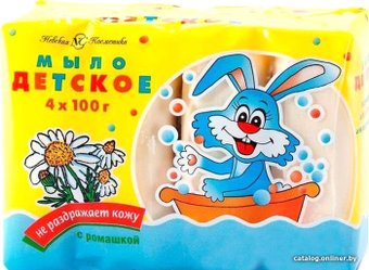 Мыло Невская косметика Детское с ромашкой 4х100 г