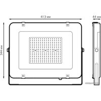 Уличный прожектор Gauss Elementary 200W 6500К 691511200