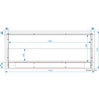 Биокамин Lux Fire Кабинет 1130 S