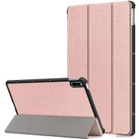 Чехол для планшета JFK Smart Case для Huawei MatePad 10.4 (розово-золотой)