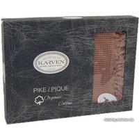 Плед Karven Dantelli Waffle Pike Евро 200x220 Р 931 (сухая роза)